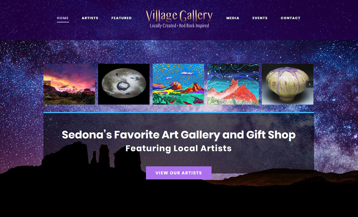 Websites for Art Galleries